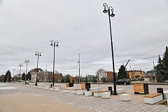 Губернатор Валерий Радаев ознакомился с благоустройством Пугачева