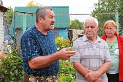 Глава района встретился с жителями ул. Ленинская р.п. Татищево