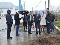 Выездное совещание на месте строительства сквера «Центральный»