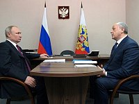Президент Владимир Путин провел рабочую встречу с Губернатором Валерием Радаевым