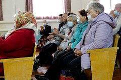 Встреча главы Татищевского района П.В.Суркова  с жителями с.Нееловка