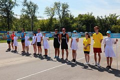 Соревнования на Кубок главы района по пляжному волейболу среди смешанных команд 