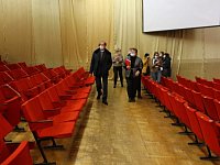 Глава района П.В.Сурков провел рабочее совещание по вопросу капитального ремонта Центрального дома культуры р.п.Татищево