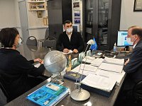 Встреча главы Татищевского муниципального района П.В.Суркова с директором ОГУ «Вязовский учебно-опытный лесхоз»