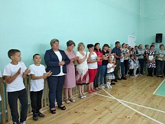 Открытие спортивного зала в с. Сокур