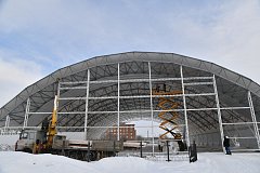Губернатор Валерий Радаев посетил стройплощадки социальных объектов в Энгельсе