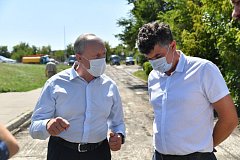 По итогам "Прямой линии" Губернатор проверил ремонт и строительство дорог в Саратове