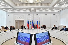  Губернатор Валерий Радаев провел совещание с руководством Фонда развития территорий