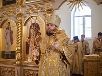 Митрополит Саратовский и Вольский Игнатий совершил первую Божественную литургию в храме Казанской иконы Божией Матери р.п. Татищево