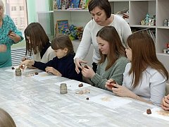 Состоялся мастер-класс "Саратовская глиняная игрушка"