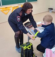 "Пешеход, засветись!"