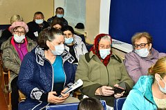 Глава Татищевского района П.В.Сурков провел встречу с жителями  села Большая Федоровка 