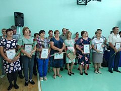 Открытие спортивного зала в с. Сокур