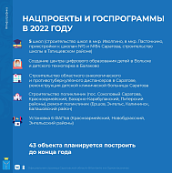Финансирование нацпроектов Президента РФ и госпрограмм в этом году составляет более 43 млрд рублей
