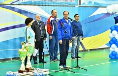  Торжественная церемония закрытия соревнований на Кубок главы Татищевского муниципального района по классическому волейболу среди мужских и женских команд сезона 2022 года
