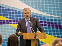 Вячеслав Володин в Татищево: «Образованию - современные школы, детские сады, и - новые кадры»