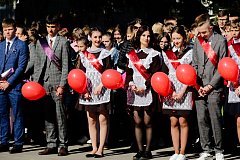 Последний звонок  для выпускников Татищевского лицея