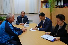 Встреча с жителями с. Курдюм