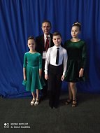 Учащиеся школы искусств на региональном соревновании по спортивным бальным танцам