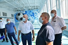 В сентябре в Шиханах будет открыт спорткомплекс с бассейном