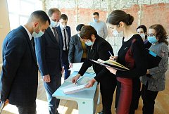 П.В.Сурков провел рабочее совещание в Татищевском лицее