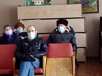 Собрание жителей деревни Македоновка