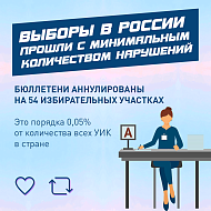 Выборы завершены. Итоги известны. 