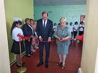 Открытие спортивного зала в с. Сокур