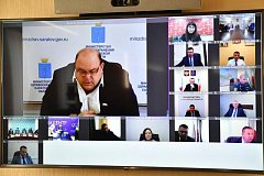 Заседание Координационного совета по противодействию распространения коронавируса.