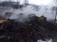 Пожар в д. Зеленкино