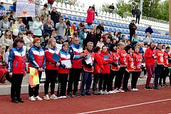  На стадионе ЗАТО п.Светлый прошел муниципальный этап Всероссийских спортивных соревнований школьников «Президентские состязания»