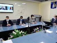 Глава Татищевского муниципального района П.В.Сурков принял участие в рабочем совещании в режиме видеоконференции под председательством заместителя председателя правительства Саратовской области А.А. Соловьева