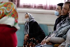 Встреча главы Татищевского района П.В.Суркова  с жителями с.Нееловка