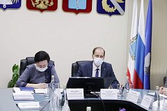 Аппаратное совещание по вопросу подготовки и проведения мероприятий по благоустройству территории населенных пунктов района 