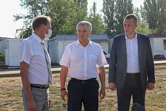 Председатель Государственной Думы Вячеслав Володин посетил с. Сторожевка 