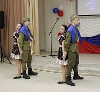 Мероприятие в Татищевском лицее, посвященное десятилетию  воссоединения  Крыма с Россией
