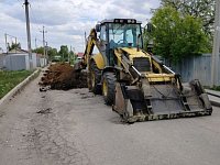 Начаты работы по строительству ветки нового водопровода в р.п. Татищево