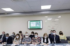 Аппаратное совещание по вопросу подготовки и проведения мероприятий по благоустройству территории населенных пунктов района 