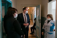 Глава района ознакомился с состоянием ряда социальных объектов