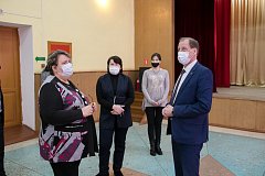 Глава района ознакомился с состоянием ряда социальных объектов