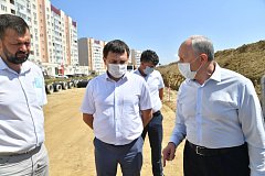 По итогам "Прямой линии" Губернатор проверил ремонт и строительство дорог в Саратове