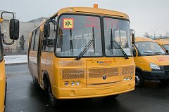 Автобусы для школьников. В район поступил новый автотранспорт