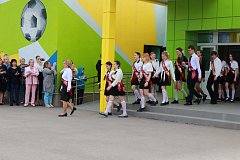 Торжественная линейка в Татищевском лицее