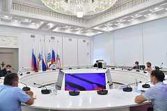 Губернатор раскритиковал темпы работ по линии теплоснабжения на строительстве комплекса для цирковой студии «Арт-Алле»