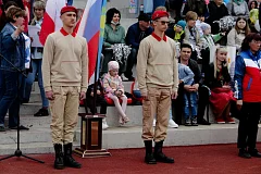  На стадионе ЗАТО п.Светлый прошел муниципальный этап Всероссийских спортивных соревнований школьников «Президентские состязания»