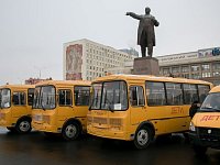 Автобусы для школьников. В район поступил новый автотранспорт
