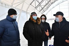 Губернатор Валерий Радаев посетил стройплощадки социальных объектов в Энгельсе