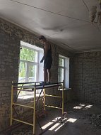 Ремонт в школе села Широкое