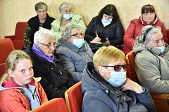  Встреча главы района П.В.Суркова с жителями прошла в п.Тимирязевский