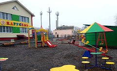 Новый детский сад с бассейном в с.Александров Гай в декабре примет детей